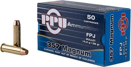 Prvi Partizan PPU .357 Magnum FPJ 158GR  (50pk)